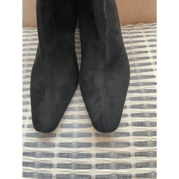 Splendid Janice Black Suede Tall Boot 8 - Picture 4 of 6
